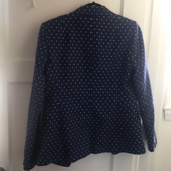 Darling blue polka dot blazer - Picture 3 of 3